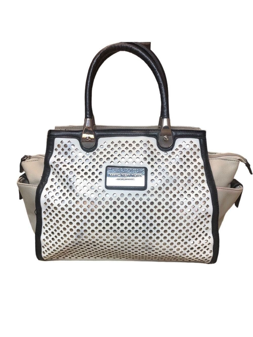 Marc New York Bag - Andrew Marc - Beige - End Pockets